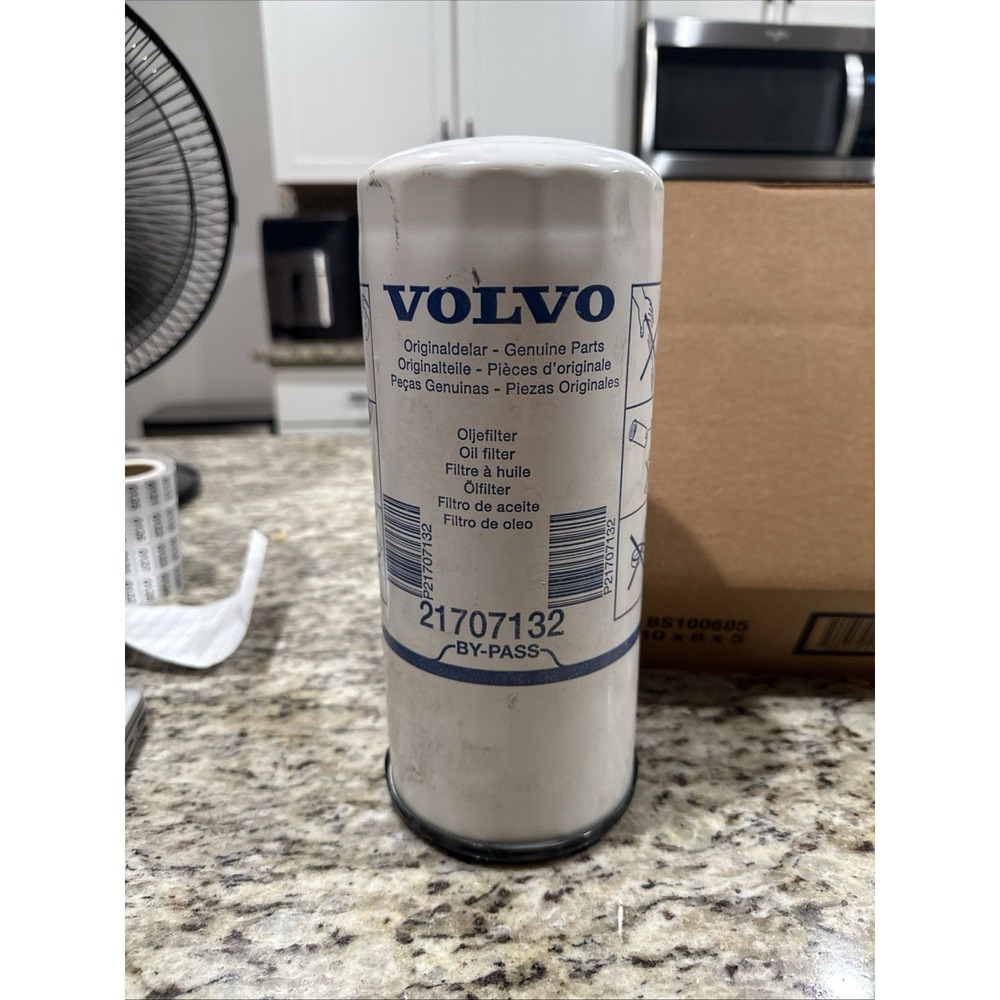 Volvo Penta Bypass Oil Filter - 21707132 - EURO 4/5/6 Engines - Genuine OEM